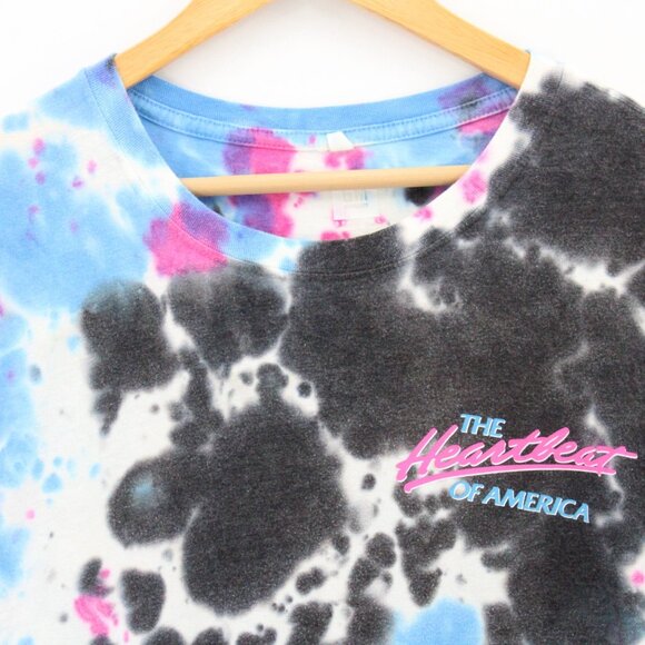 GM Official X Chevrolet Shirt Men Multicolor Tie Dye Short Sleeve Cotton Size XL - Picture 5 of 9